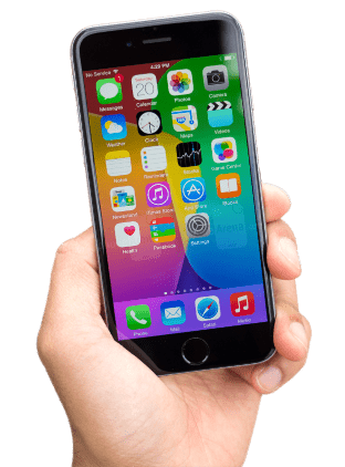 Телефон в руке